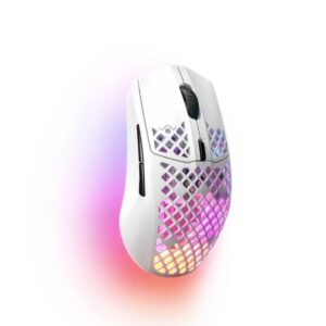עכבר גיימינג קל משקל SteelSeries Aerox 3 – RGB PrismSync, 59 גרם, IP54