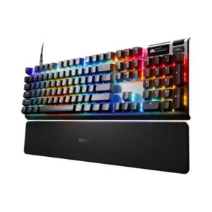 מקלדת גיימינג מכנית SteelSeries Apex Pro Gen 3 – OmniPoint 3.0, תגובה 0.7ms, RGB והתאמה אישית מלאה