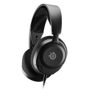 אוזניות גיימינג איכותיות SteelSeries Arctis Nova 1 עם Spatial Audio 360° ומיקרופון ClearCast ל-PC/PS5/Xbox/Switch