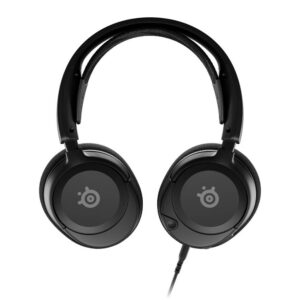 אוזניות גיימינג איכותיות SteelSeries Arctis Nova 1 עם Spatial Audio 360° ומיקרופון ClearCast ל-PC/PS5/Xbox/Switch
