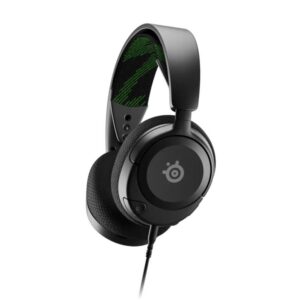 אוזניות ל אקסבוקס סיריס אקס ואס SteelSeries Arctis Nova 1X ל-Xbox עם Spatial Audio 360° ומיקרופון ClearCast, ComfortMAX וחיבור 3.5 מ״מ