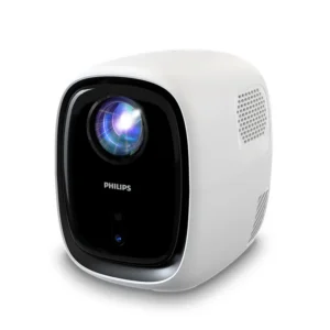 מקרן נייד Philips NeoPix 130 Full HD 1080p, טכנולוגיית LED עד 70 אינץ’, רמקולים סטריאו ואפליקציות כמו Netflix ו-YouTube