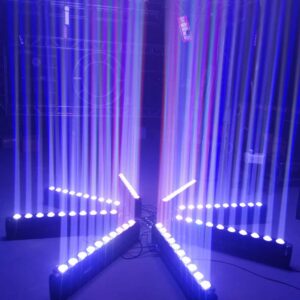 בר תאורה חכם 10x40W Moving Bar עם זום רחב ושליטת DMX – Apextone
