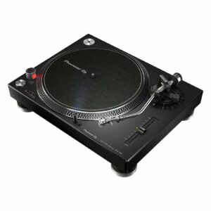 פטיפון עם מנגנון הנעה ישירה PLX-500 עם מנגנון הנעה ישירה, חיבור USB להקלטות דיגיטליות, חיתוך חום מקצועי עבור DJ, צליל אנלוגי איכותי, יציאת RCA, עיצוב מקצועי, גרסה שחורה או לבנה