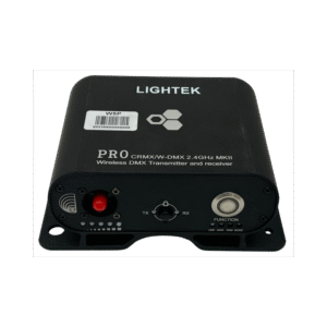 שליטת תאורה אלחוטית לטווח ארוך DMX אלחוטי LIGHTEK WDMX G5 כולל RDM לטווח 500 מטר לתלייה על טראס