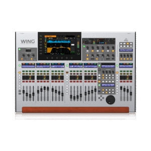 מיקסר דיגיטלי 48 מיקסר סטריאו מונו מקצועי Behringer WING עם מסך מגע “10, 24 פיידרים מוטוריים ו־28 באסים מלאים למערכת סאונד חיה ואולפן