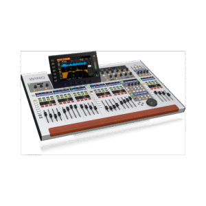 מיקסר דיגיטלי 48 מיקסר סטריאו מונו מקצועי Behringer WING עם מסך מגע “10, 24 פיידרים מוטוריים ו־28 באסים מלאים למערכת סאונד חיה ואולפן