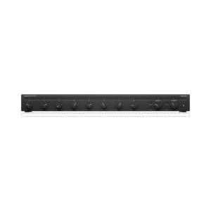מגבר מיקסר 8 ערוצים 2 x240W עם שנאי קו Lab Gruppen CMA2402 להגברת כריזה ומוזיקת רקע