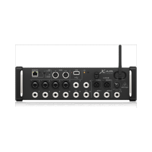 מיקסר דיגיטלי קומפקטי 12 מיקסר עיבוד סאונד Behringer XR12 עם פרהאמפים MIDAS, שליטה מטאבלט מחשב נייד, WiFi מובנה ונגן USB להופעות ואולפן