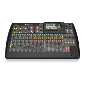 שליטה מרחוק על המיקסר Behringer X32 עם 32 פריאמפים Midas, 25 פיידרים ממונעים ויציאת אודיו USB 32×32 לשליטה מרחוק דרך אייפד/אייפון