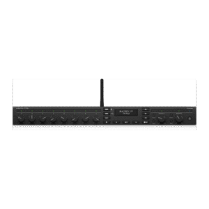 מערכת סאונד לרשת מסחרית 2 x120W עם Bluetooth ו-USB | 6 כניסות מיקרופון/ליין + 2 כניסות ליין | למערכות הגברה מסחריות ותעשייתיות