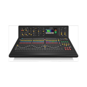 מיקסר דיגיטלי 40 ערוצים MIDAS M32 LIVE לאולפנים והופעות חיות עם 32 פריאמפים Midas PRO, הקלטה רב ערוצית ומסך TFT צבעוני