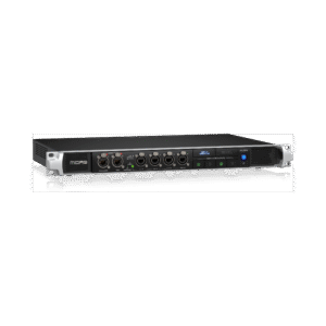 מרכז ניטור אישיים לבמה AES50 Midas HUB4 – מרכז ניטור אישיים עם 4 יציאות PoE, StageConnect ו-16 יציאות אנלוגיות למיקסרי DP48