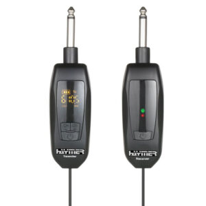משדר מקלט UHF איכותי לנגנים 6.35mm עם סוללות ליתיום – מערכת אלחוטית מקצועית עם חיבור PL