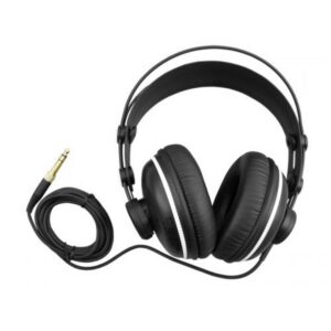 אוזניות סגורות עם צליל ברור TrueBass עם תיק, צליל באס עמוק, תגובת תדרים 10-30,000Hz, כבל באורך 2.5 מטר, רגישות 98dB, impedance 32Ω, מגנט ניאודימיום