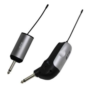 מקלט UHF לגיטרה לגיטרה עם קייס – סוללות Lithium למקלט ושתי סוללות AA למשדר