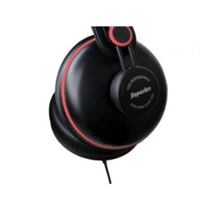 אוזניות סגורות עם צליל עמוק DeepBass סגורות עם תיק, סאונד עשיר עם תגובה לבס עמוק, חיבור גולדן 3.5 מ”מ ו-6.3 מ”מ, רגישות 98dB, תדרים 10-30,000 Hz