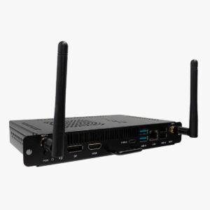 מחשב אינטראקטיבי OPS HDi Windows i7 דור 12 עם תמיכה ב-UHD, גרפיקה אינטל Iris Xe, ו-Windows 11 – פתרון אידיאלי לתצוגות אינטראקטיביות ושלטים דיגיטליים