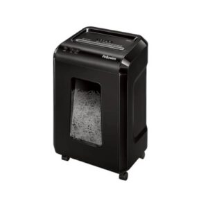 מגרסה עם רמת אבטחה גבוהה Fellowes Powershred 92cs קרוס קאט עד 18 דפים, רמת אבטחה DIN P-4, גורס כרטיסי אשראי ודיסקים, מנגנון SAFE SENSE, תכולת מיכל 25 ליטר, אחריות שנתיים