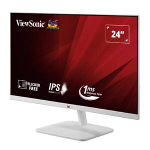 מסך 24 אינץ’ IPS 1080p עם עיצוב ללא מסגרת, קצב רענון משתנה 100Hz וזמן תגובה 1ms – VA2432-H-W, צמצום אור כחול