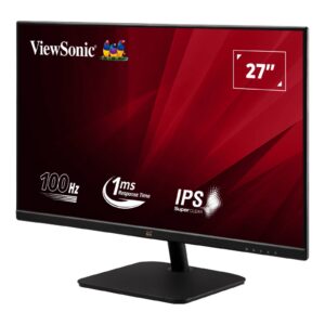 תצוגת צבעים מדויקת 27 v’ Full HD עם פאנל IPS, רמקולים פנימיים, קצב רענון 100Hz וזמן תגובה 1ms – VA2732-MH