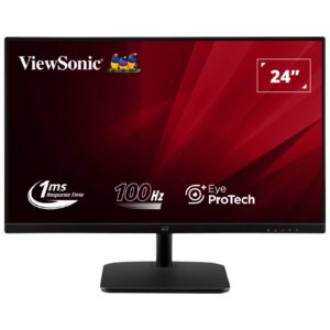מערכת אקולוגית חסכונית בחשמל IPS 24 אינץ’ עם רזולוציית 1080p, רמקולים פנימיים, קצב רענון 100Hz וטכנולוגיית FreeSync – VA2432-MH