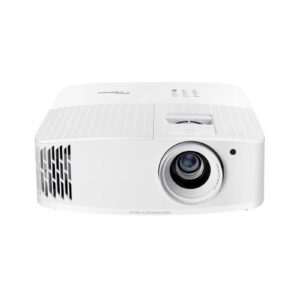 מקרן גיימינג 4K UHD Optoma UHD38x – מקרן 4000 לומן תואם HDR HLG עם קצב רענון 240Hz לקולנוע ביתי ומשחקים מהירים