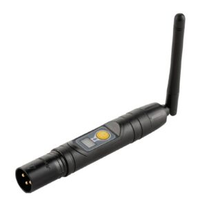 משדר מקלט DMX אלחוטי XLR זכר LIGHTEK HD210 לתאורת במה מקצועית