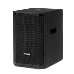 סאב וופר אקטיבי 15 אינץ למסיבה 1000 W SAMSON RS1500A סאב וופר אקטיבי למערכת הגברה ניידת ולדי ג׳יי