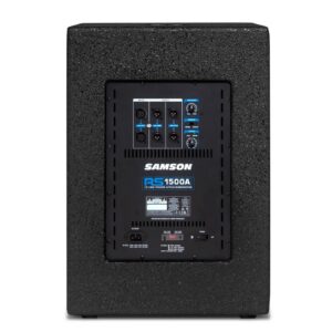 סאב וופר אקטיבי 15 אינץ למסיבה 1000 W SAMSON RS1500A סאב וופר אקטיבי למערכת הגברה ניידת ולדי ג׳יי