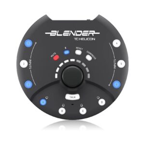 Tchelicon BLENDER מיקסר סטריאו נייד 12 x 8 סטריאו עם ממשק אודיו USB 12 x 2 ושליטה מרחוק