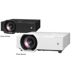 מקרן לייזר למערכת שילוט דיגיטלי LCD Panasonic מקרן לייזר LCD PT VMZ7ST קצר טווח 7000 לומן WUXGA למוסדות חינוך ואולמות ישיבות