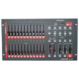 פיקוד תאורה לאירועי תרבות DMX LIGHTEK HD-104 לשולחן תאורת במה ואירועים מקצועיים