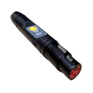 לתאורת במה מקצועית משדר מקלט DMX אלחוטי במבנה XLR נקבה LIGHTEK HD-210