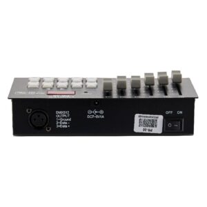 בקר תאורה במצב ידני DMX 30 ערוצים עם 6 סליידים LIGHTEK PR-30 לתכנות צייסרים ותאורת במה לאירועים