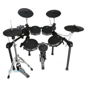 מערכת תופים עם סנר דו איזורי SKD600 של SOUNDKING עם 5 תופים MESH, 4 מצילות עם CHOKE, סנר דו איזורי, 30