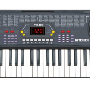 אורגנית 54 קלידים למתחילים – Tokai | מסך LED, צלילים ומקצבים