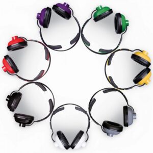 אוזניות עם קשת ראש פטנט HD651 צבע אדום, רמקול 40 מ”מ, צליל מדויק, מגנט ניאודימיום, קשת ראש פטנט, נוחות מקסימלית וניהול סאונד איכותי