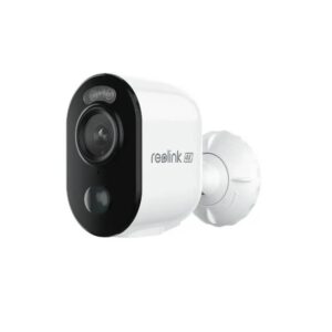מצלמת אבטחה חיצונית ארבע קי 4 K Reolink Argus 3 Ultra 8MP סולארית עם WiFi כפול ועמידות IP65