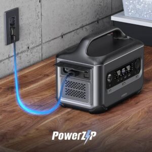 טעינה סולארית ניידת UGREEN Power Station 600W – טעינה מהירה, טכנולוגיית U-Turbo ויכולת טעינה עד 13 מכשירים בו זמנית