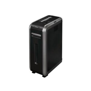 מגרסת נייר משרדית Fellowes 125CI – מגרסת פתיתים P4 שקטה, עד 20 דפים ופח 53 ליטר