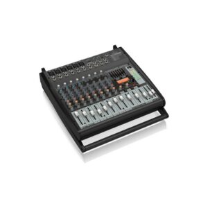מיקסר משולב מגבר 500 וואט דגם PMP500 Behringer עם אפקטים KLARK TEKNIK קומפרסור ו-FBQ למערכת הגברה מקצועית