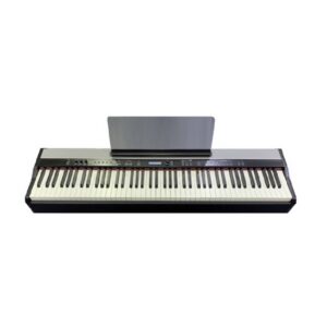 פסנתר עם חיבור לפלאפון ומחשב MORTON EK-1 GREY עם מקלדת פטישית פרוגרסיבית, תצוגת LCD, 128 צלילים, 230 ריתמוסים, Bluetooth כפול, חיבור MIDI ו-USB, פונקציות מטרונום והקלטה, חיבור MP3, פדלים, יציאת אוזניות.
