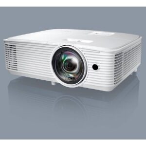 מקרן לחדרי ישיבות קטנים Optoma W309ST WXGA 3800 לומן – מקרן מצגות קומפקטי לכיתות וחדרי ישיבות עם HDMI ורמקול מובנה