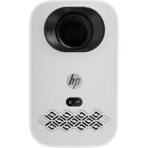 מקרן חכם HP CC360 FHD 1080P עם WiFi ו-Bluetooth, תמיכה ב-4K, אוטו פוקוס ואפליקציות Netflix ו-Disney+