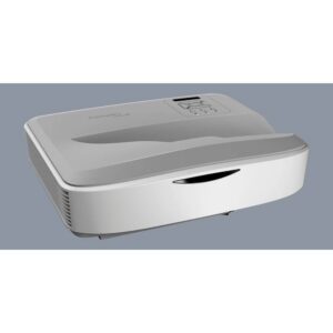 מקרן לייזר למסך גדול ממרחק קצר Optoma ZU500USTe WUXGA 5000 לומן לשילוט דיגיטלי ולמצגות במרחבים קטנים