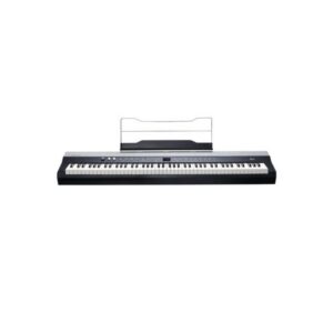 פסנתר חשמלי נייד 88 קלידים שחור KURZWEIL KA P1 LB עם מקלדת האמר, Bluetooth ו־USB Audio MIDI ללימוד ולביצועים