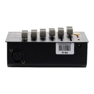 תאורה לאירועים DMX 18 ערוצים ו-6 סליידים, פתרון תאורה מקצועי לתיאטרון ואירועים