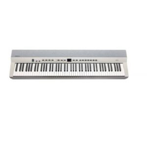 פסנתר חשמלי עם פדל ססטיין KURZWEIL KA P1 WH – פסנתר דיגיטלי עם מקלדת האמר, Bluetooth ו־USB Audio MIDI