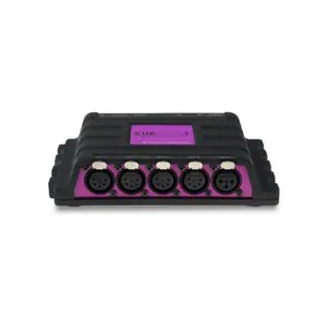 בקר תאורה חכם CUECORE3 מבית Visual Productions – בקר תאורה אדריכלי מתקדם עם 4 יוניברסי DMX, Art-Net ו-sACN לשליטה מלאה במערכות תאורה מקצועיות